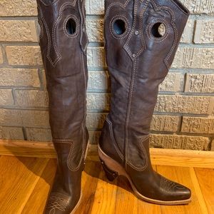 Dior Fashion Cowboy Boots